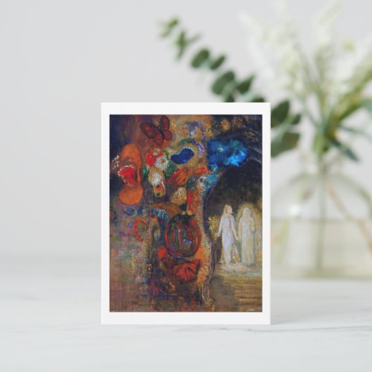 Wohnung, Redon Postkarte (Stehend Vorderseite)