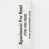 Wohnung zu vermieten 8 Fuß Banner (Vertikal)