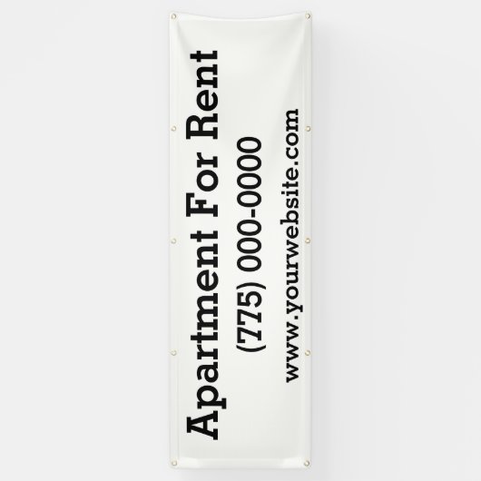 Wohnung zu vermieten 8 Fuß Banner (Vertikal)