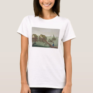 Wohnungen des Papu Stammes, Rawak, überziehen 22 T-Shirt