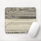 Wohnungen, landwirtschaftliche Betriebe und Pferde Mousepad (Mit Mouse)