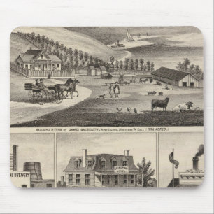 Wohnungen, landwirtschaftliche Betriebe, Unternehm Mousepad