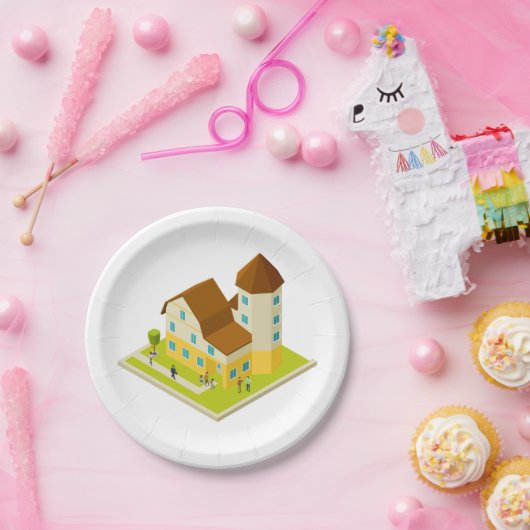 Wohnungen Papier Teller (Party)