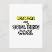 Wohnungen sind Sofa King Cool Postkarte (Vorderseite)