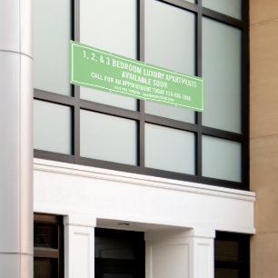 Wohnungen zur Miete individuell anpassen Mehrfarbi Banner