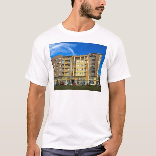 Wohnungs-Gebäude T-Shirt (Vorderseite)