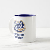 Wohnungs-Manager-Geschenk Zweifarbige Tasse (Vorderseite Links)