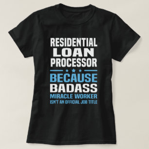 Wohnungsbaukreditprozessor T-Shirt