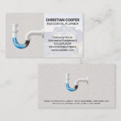 Wohnwagen | Blockierte Rohre Visitenkarte (Vorne/Hinten)