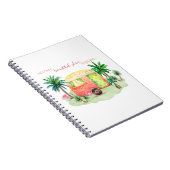 Wohnwagen-Camper-Szene | in den Tropen Notizblock (Rechte Seite)