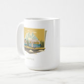 Wohnwagen-Camping Kaffeetasse (Vorderseite Links)