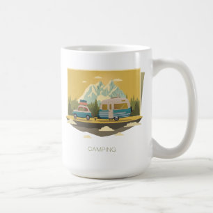 Wohnwagen-Camping Kaffeetasse