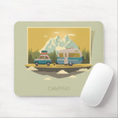 Wohnwagen-Camping Mousepad (Mit Mouse)