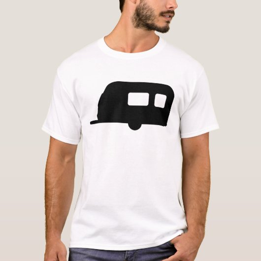 Wohnwagen - Camping T-Shirt (Vorderseite)