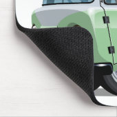 Wohnwagen Cartoon Mousepad (Ecke)