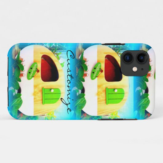 Wohnwagen Case-Mate iPhone Hülle (Rückseite (Horizontal))