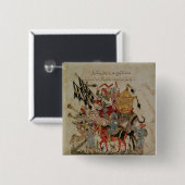 Wohnwagen, der zum Mekka geht Button (Vorne & Hinten)