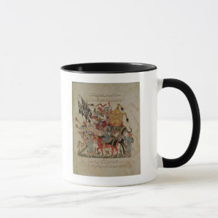 Wohnwagen, der zum Mekka geht Tasse