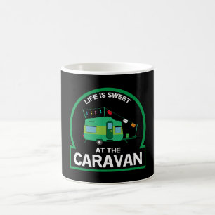 Wohnwagen - Eigentümer der Wohnwagen - Camping Kaffeetasse