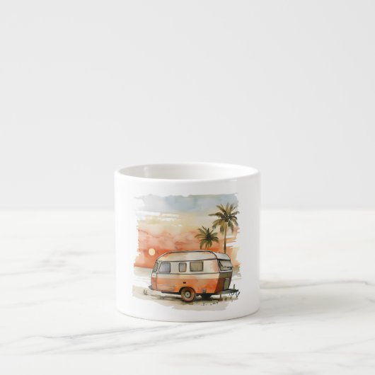 Wohnwagen Espressotasse (Vorderseite)