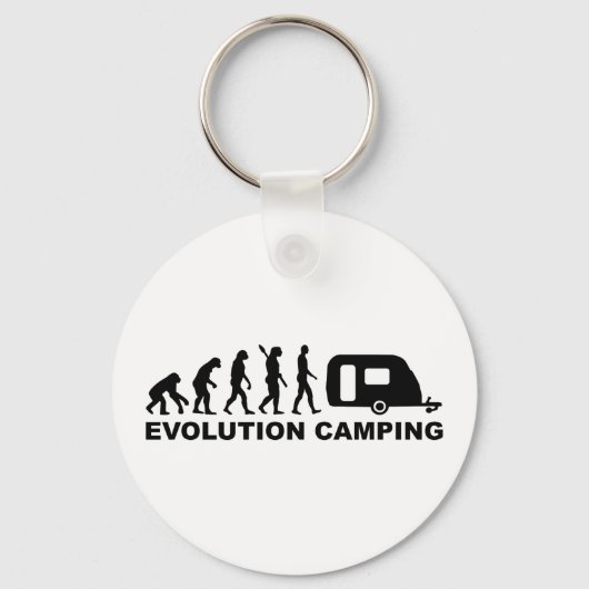 Wohnwagen Evolution Camping Schlüsselanhänger (Vorderseite)
