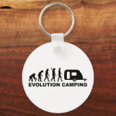 Wohnwagen Evolution Camping Schlüsselanhänger (Vorderseite)