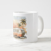 Wohnwagen Jumbo-Tasse (Vorderseite Rechts)