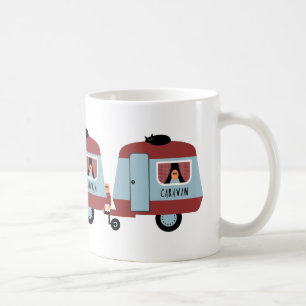 Wohnwagen Kaffeetasse