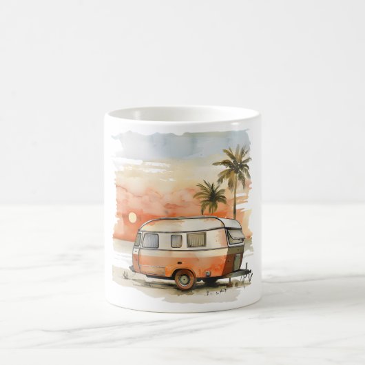 Wohnwagen Kaffeetasse (Mittel)