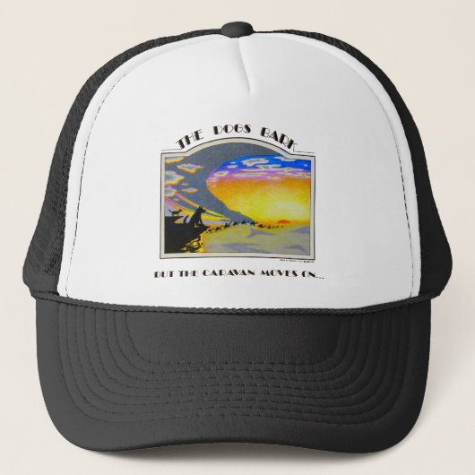 Wohnwagen-Kappe Truckerkappe (Vorderseite)