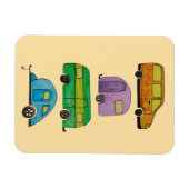 Wohnwagen Magnet (Horizontal)