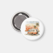 Wohnwagen Magnet (Vorderseite/Rückseite)