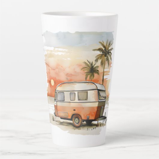 Wohnwagen Milchtasse (Vorderseite)