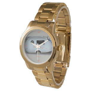 Wohnwagen mit Vintagem Teardrop Thunder_Cove Armbanduhr