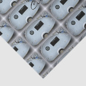 Wohnwagen mit Vintagem Teardrop Thunder_Cove Seidenpapier (Ausschnitt)