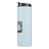 Wohnwagen mit Vintagem Teardrop Thunder_Cove Thermosbecher (Nach rechts gedreht)