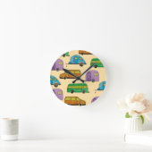 Wohnwagen Runde Wanduhr (Zuhause)