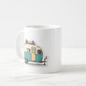 Wohnwagen Tasse (Vorderseite Links)