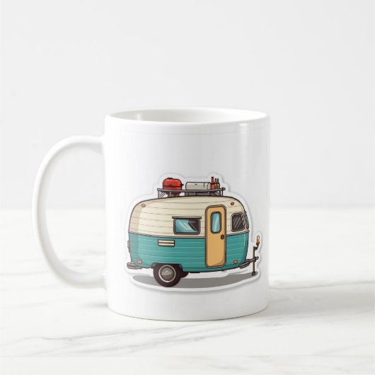 Wohnwagen Tasse (Links)