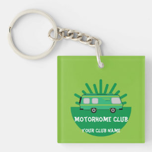 Wohnwagen- und Wohnmobil-Clubs Schlüsselanhänger