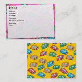 Wohnwagen Visitenkarte (Vorne/Hinten)