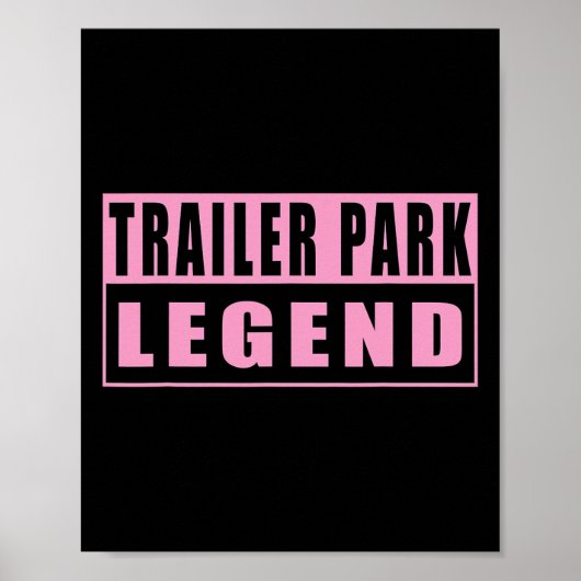 Wohnwagenpark-Legende Lustig 1  Poster (Vorne)