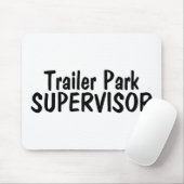 Wohnwagensiedlung-Aufsichtskraft Mousepad (Mit Mouse)