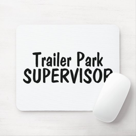 Wohnwagensiedlung-Aufsichtskraft Mousepad (Mit Mouse)