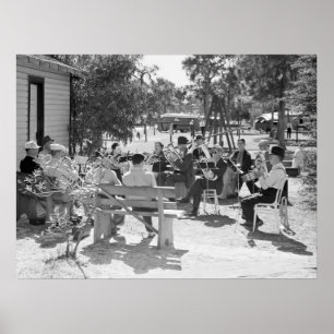 Wohnwagensiedlung-Band: 1914 Poster