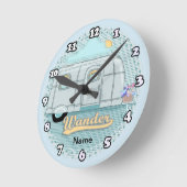 Wohnwagenuhr runde wanduhr (Winkel)