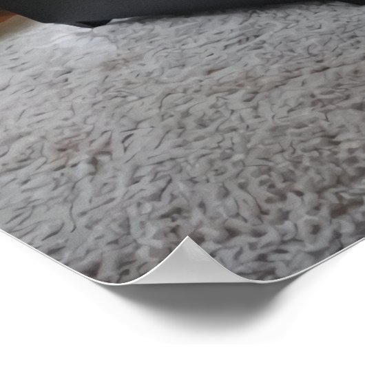 Wohnzimmer | AI Art Poster (Ecke)