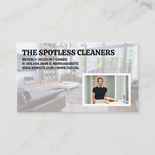 Wohnzimmer | Arbeit Visitenkarte (Vorderseite)