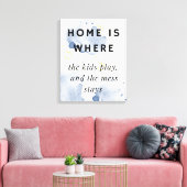 Wohnzimmer Funny Wall Art Leinwanddruck (Insitu (Wohnzimmer))