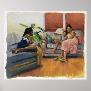 Wohnzimmer Lounge 2000 Poster